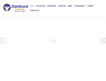 Tablet Screenshot of dairibord.com